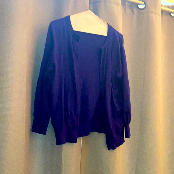 J Crew 3/4 sleeve cardigan - Picture 1 of 4